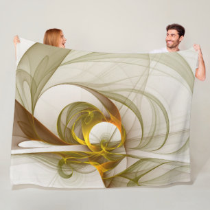 Couverture Polaire Colorants métalliques précieux Abstraits modernes