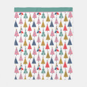 Couverture Polaire Coloré moderne Motif de vacances (Devant)