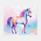 Couverture Polaire Coloré Pony 2 (Devant (Horizontal))