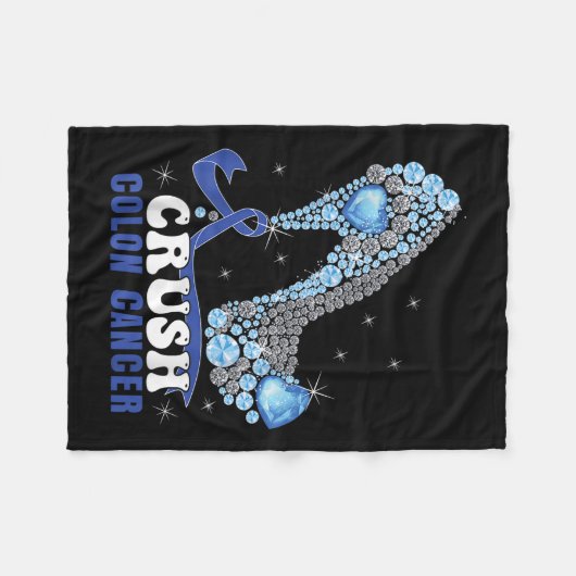 Couverture Polaire Colorectal Colorectal Colon Canc (Devant (Horizontal))