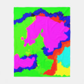 Couverture Polaire Colorful art Multicolor Abstract 2020 (Devant)