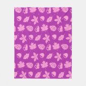 Couverture Polaire Colorful Graphic Nature Pattern (Devant)