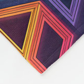 Couverture Polaire Colorful Prism 3D Geometric Pattern | Seamless  (Coin)