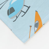 Couverture Polaire Colorful Transport & Véhicules Enfants Motif (Coin)