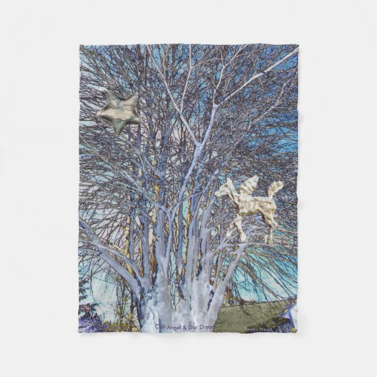 Couverture Polaire Colt Angel et Star Dream (Devant)