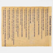 COUVERTURE POLAIRE COMBAT VETERAN (Devant (Horizontal))