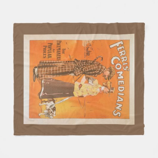 Couverture Polaire Comédiens de Ferris "stimulateurs aux prix (Devant (Horizontal))