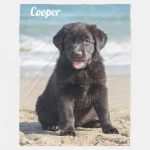 Couverture Polaire Comfy Labrador Personnalisé