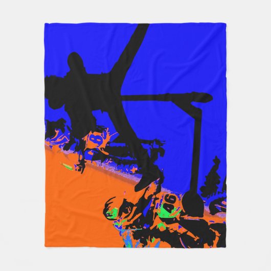 Couverture Polaire Comin' Through - Motox et Scooter (Devant)