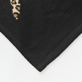 Couverture Polaire Comma La Empreinte de léopard Funny (Coin)