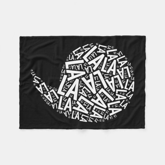 Couverture Polaire Comma La - Kamala Harris (Devant (Horizontal))