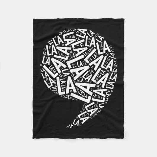 Couverture Polaire Comma La - Kamala Harris (Devant)