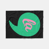 Couverture Polaire Comma La Kamala Harris 2022 - Costum électoral (Devant (Horizontal))