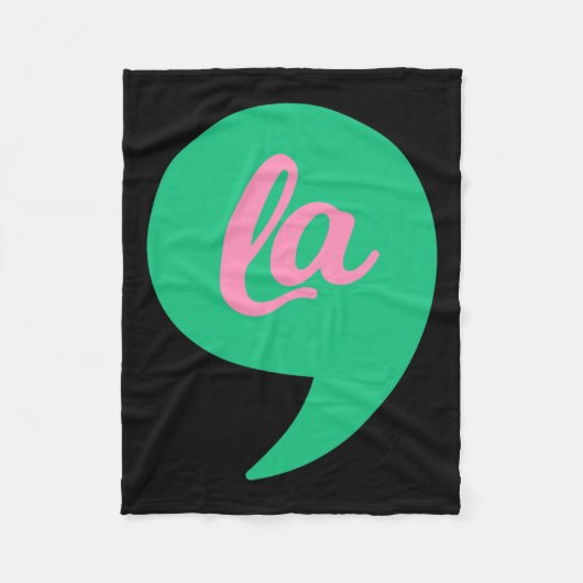 Couverture Polaire Comma La Kamala Harris 2022 - Costum électoral (Devant)