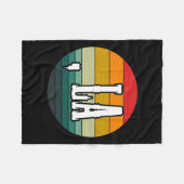 Couverture Polaire Comma La Kamala Harris Partisans présidentiels Tee (Devant (Horizontal))