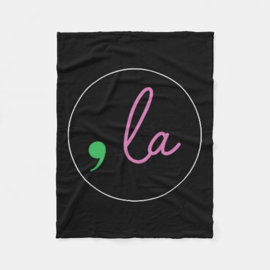 Couverture Polaire Comma La Kamala Harris Pour L'Élection De Présiden (Devant)