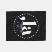 Couverture Polaire Comma La Kamala Harris Pour Président 2024 Funny K (Devant (Horizontal))