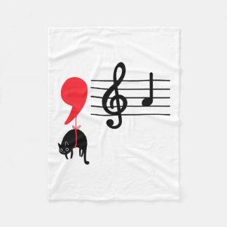 Couverture Polaire Comma La Music Notes Kamala Harris Music Teacher E