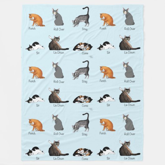 Couverture Polaire Commandes Cat (Devant)