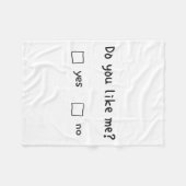Couverture Polaire Comme le design (Devant (Horizontal))