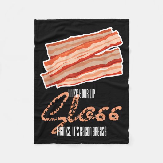 Couverture Polaire Comme le gloss pour les lèvres graisse de bacon dr (Devant)