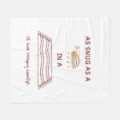 Couverture Polaire Comme un bug dans un idiome de tapis (Devant (Horizontal))