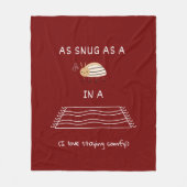 Couverture Polaire Comme un bug dans un idiome de tapis (Devant)