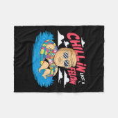 Couverture Polaire Comme Un Donald Trump Felon Dans Une Élection De P (Devant (Horizontal))