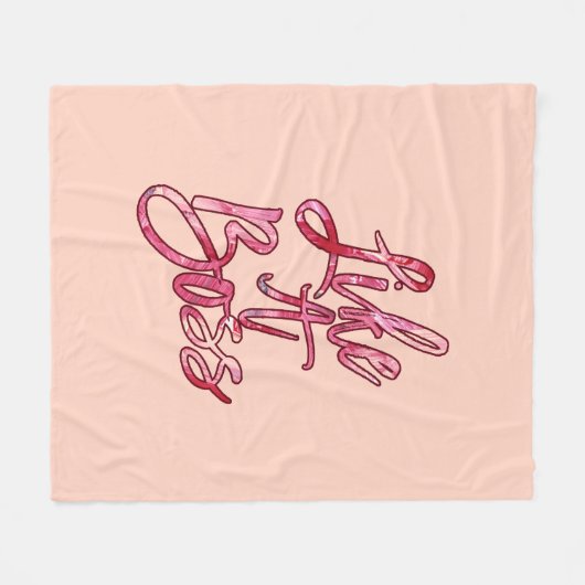 Couverture Polaire Comme une citation populaire Boss Acrylique Peintu (Devant (Horizontal))