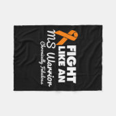 Couverture Polaire Comme Une Ms Warrior (Devant (Horizontal))