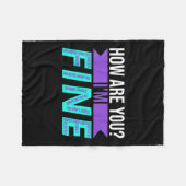 Couverture Polaire Comment Es-Tu Bien Sensibilisation À La Prévention (Devant (Horizontal))