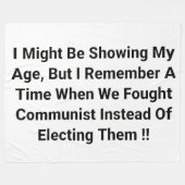 COUVERTURE POLAIRE COMMUNISME DE LUTTE (Devant (Horizontal))