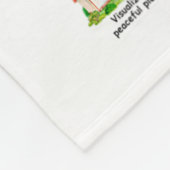 Couverture Polaire Compétences Alphabet Abc Conseil de sensibilisatio (Coin)