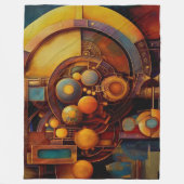 Couverture Polaire Composition d'Orbe Mécanique Steampunk (Devant)