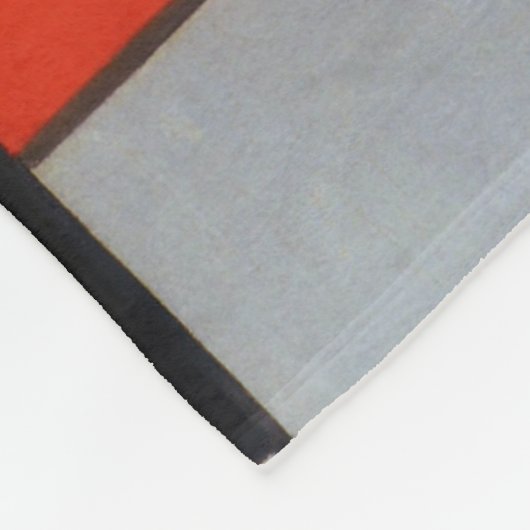 Couverture Polaire Composition, Mondrian (Coin)