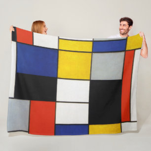 Couverture Polaire Composition, Mondrian