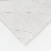 Couverture Polaire Composition (no 1) Gris-rouge | Piet Mondrian | (Coin)