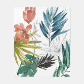 Couverture Polaire Composition tropicale (Devant)
