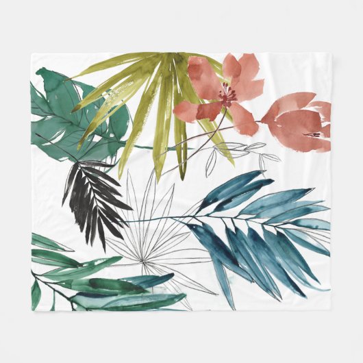Couverture Polaire Composition tropicale (Devant (Horizontal))