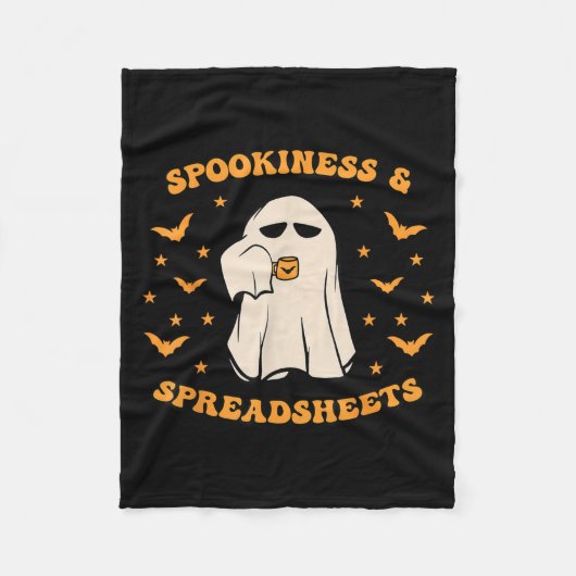 Couverture Polaire Comptable D'Halloween B (Devant)