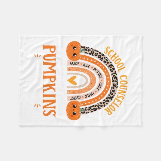 Couverture Polaire Comte de l'école Rainbow Leopard Prince Halloween  (Devant (Horizontal))