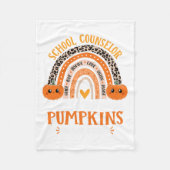 Couverture Polaire Comte de l'école Rainbow Leopard Prince Halloween  (Devant)