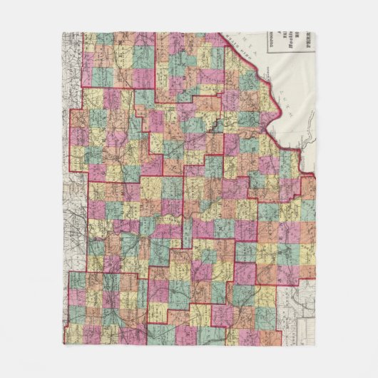 Couverture Polaire Comtés de l'Ohio (Devant)