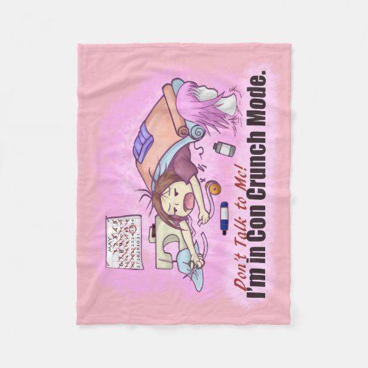 Couverture Polaire Con Crunch (Devant)