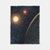 Couverture Polaire Concept de l'artiste illustrant Kepler-16b. (Devant)