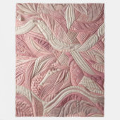 Couverture Polaire Conception abstraite composée (Devant)