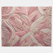 Couverture Polaire Conception abstraite composée (Devant (Horizontal))