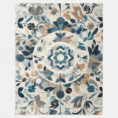 Couverture Polaire Conception abstraite composée (Devant)