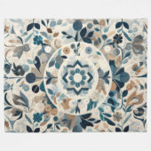 Couverture Polaire Conception abstraite composée (Devant (Horizontal))