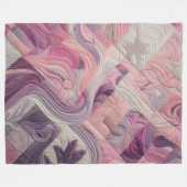 Couverture Polaire Conception abstraite composée (Devant (Horizontal))